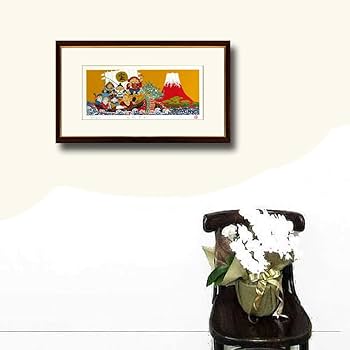 宝船 軸 開運 福 金運 縁起物 繁盛 おもてなし 絵 日本 中国 美術