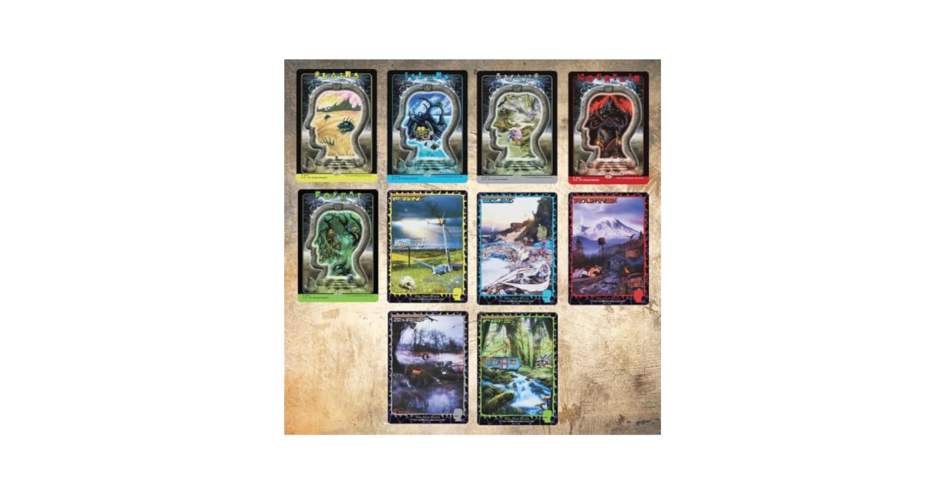 MTG】Secret Lair x Brain Dead: Lands4セット MTG】Secret Lair x