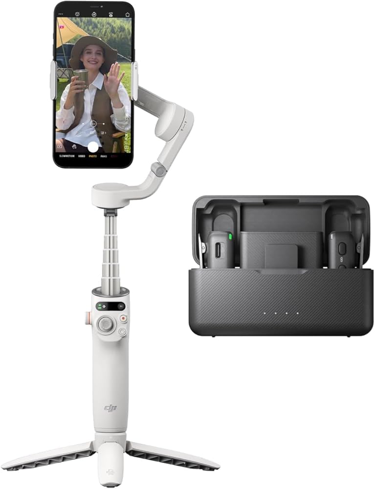 新品未開封】DJI Osmo Mobile 6 プラチナグレー DJI Osmo Mobile 6