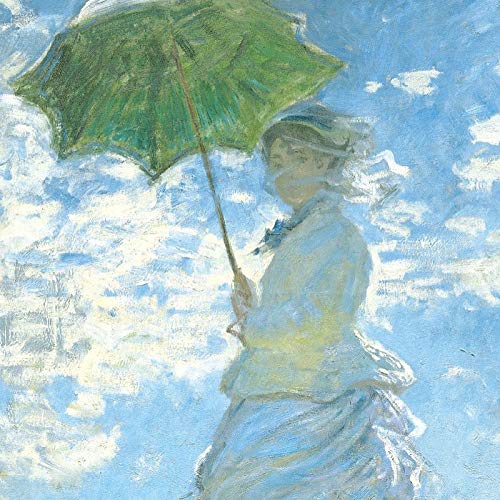 Amazon.co.jp: 額絵 [モネ] 【散歩、日傘をさす女性】 [F4] [G4-BM020