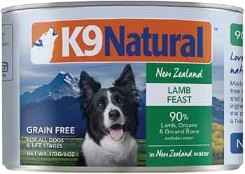 Amazon.co.jp: ケーナインナチュラル ドッグフード プレミアム缶 ラム