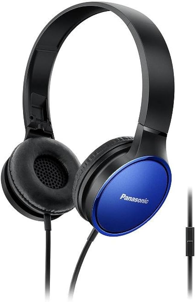 Amazon.com: PANASONIC 2-Tone Color Foldable Headphones with