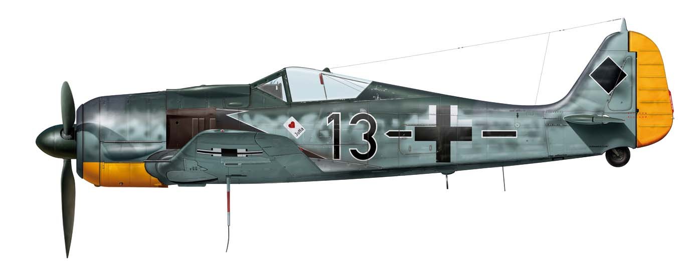 翼 フォッケウルフFocke-Wulf Fw190A-5 1/100 フルセット 翼