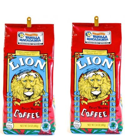 即納！大容量！ライオン コーヒー バニラマカダミア 680g × 4個（粉