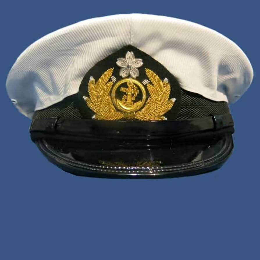 大日本帝国海軍 将官用 制帽 【呉市 高田帽子店謹製】