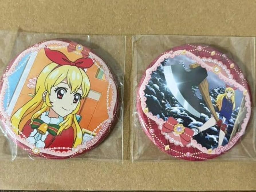 アイカツ 星宮いちご 缶バッジ 36点セット ② アイカツ チーズソフト