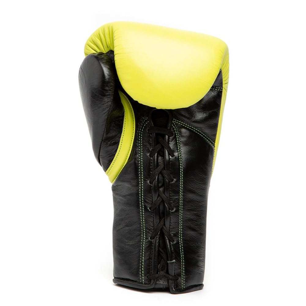 EVERLAST Powerlock 2 PRO ネオン・イエロー 本革製 everlast