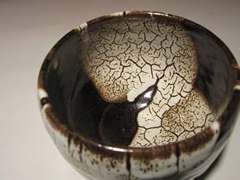 ☆ 清水卯一 蓬莱花茶碗 存在感ある一品です☆x449 x204 ☆ 清水卯一