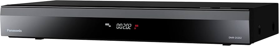 Panasonic DMR-2X202 2TB 7 Tuner, Blu-ray Recorder, Full Recording