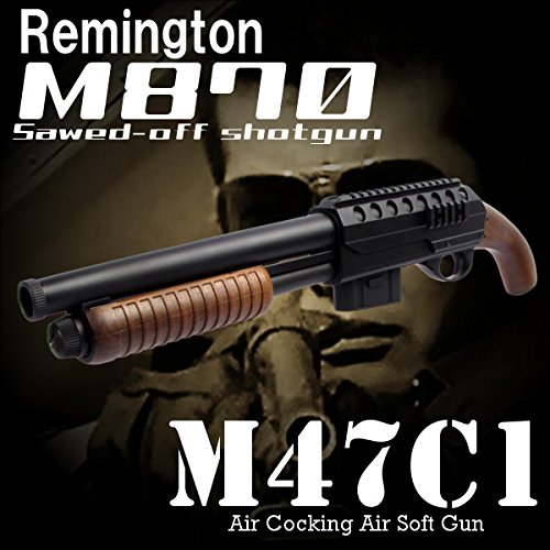 Amazon | DOUBLE EAGLE レミントンM870 ソウドオフ エアコッキングガン