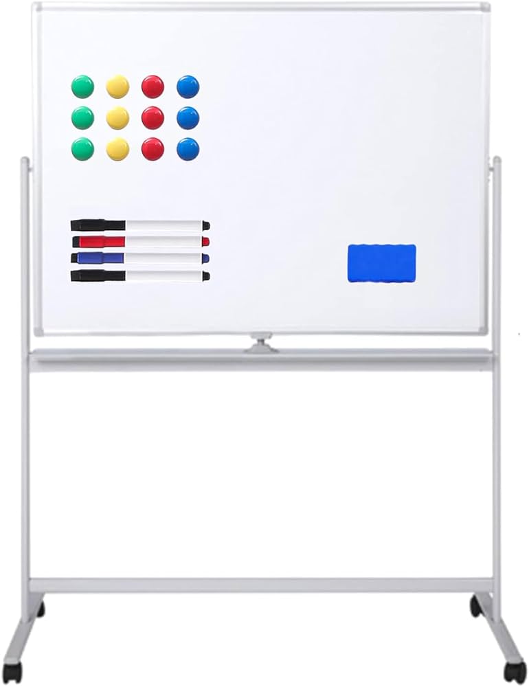 Amazon | U-OFFICE 【個人宅配送可】ホワイトボード 脚付き 1200mm