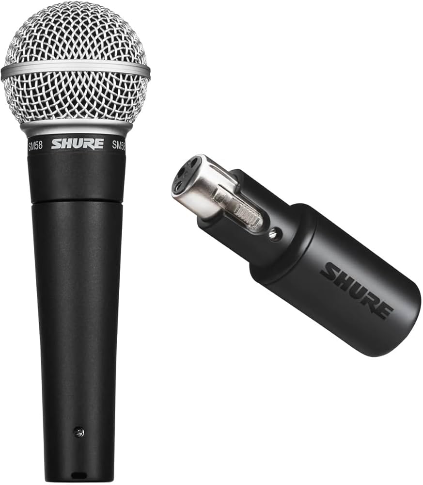 Amazon.com: Shure SM58-LC Microphone Bundle with MVX2U XLR-to-USB