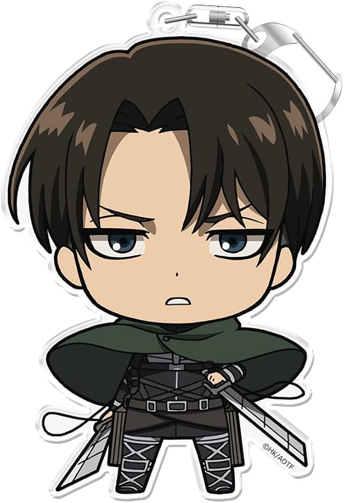 進撃の巨人 リヴァイ アクリルキーホルダー TypeA anique Anique Shop