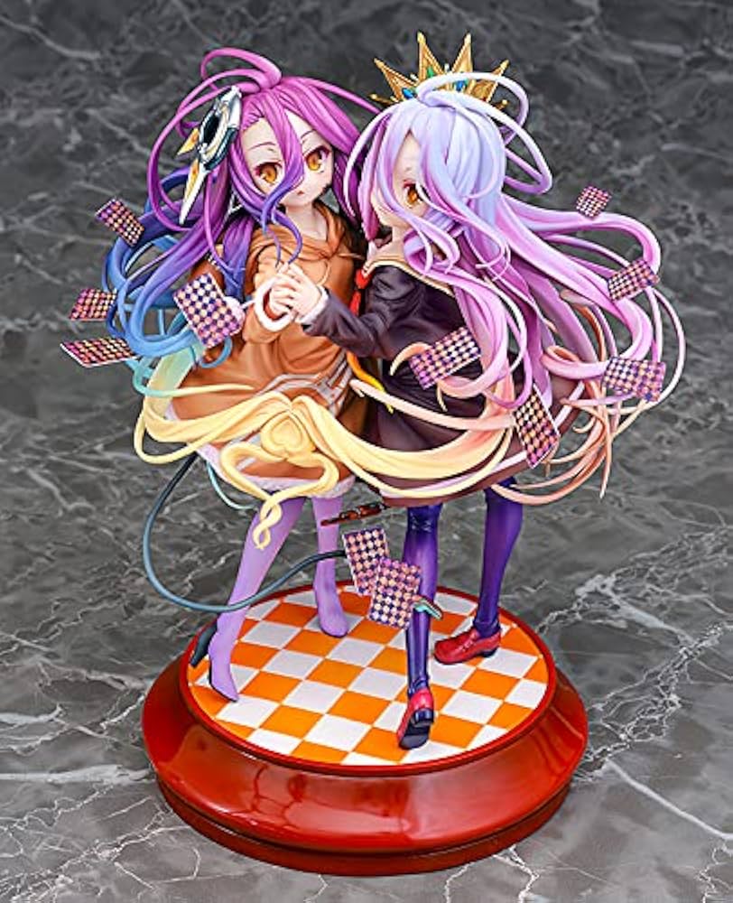 Amazon.com: Phat! No Game No Life - Zero: Shiro & Schwi 1:7 Scale