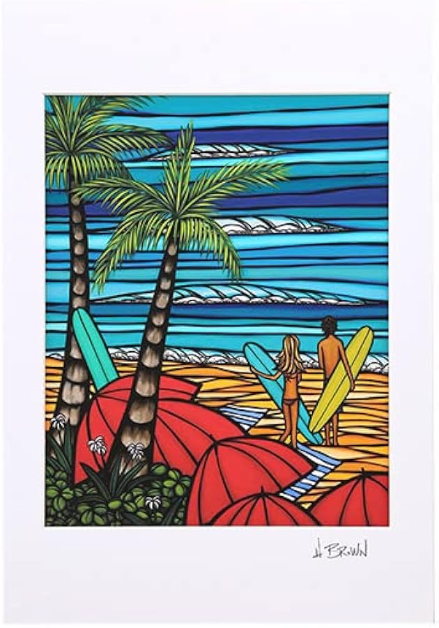 ヘザーブラウン ジクレー キャンパスプリント 【Fan in the sun