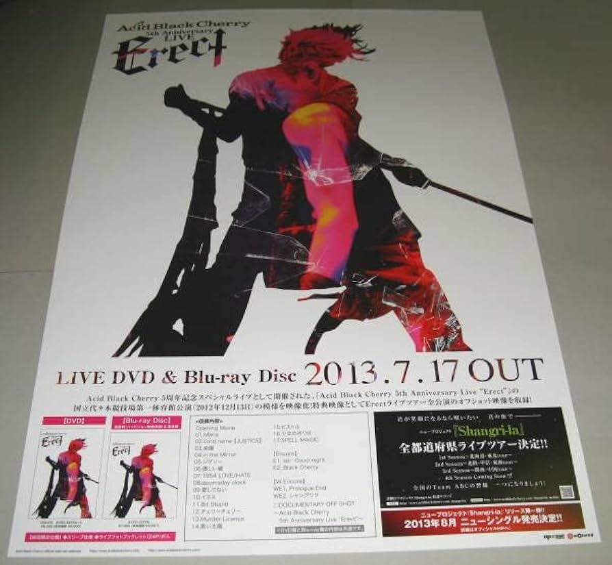 Acid Black Cherry Q.E.D. ポスター その① Acid Black Cherry Q.E.D.