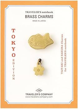 Amazon.co.jp: トラベラーズノート ブラスチャーム 限定 TOKYO