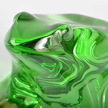 Amazon.co.jp: Baccarat バカラ カエル 置物 ペーパーウェイト Y R6977