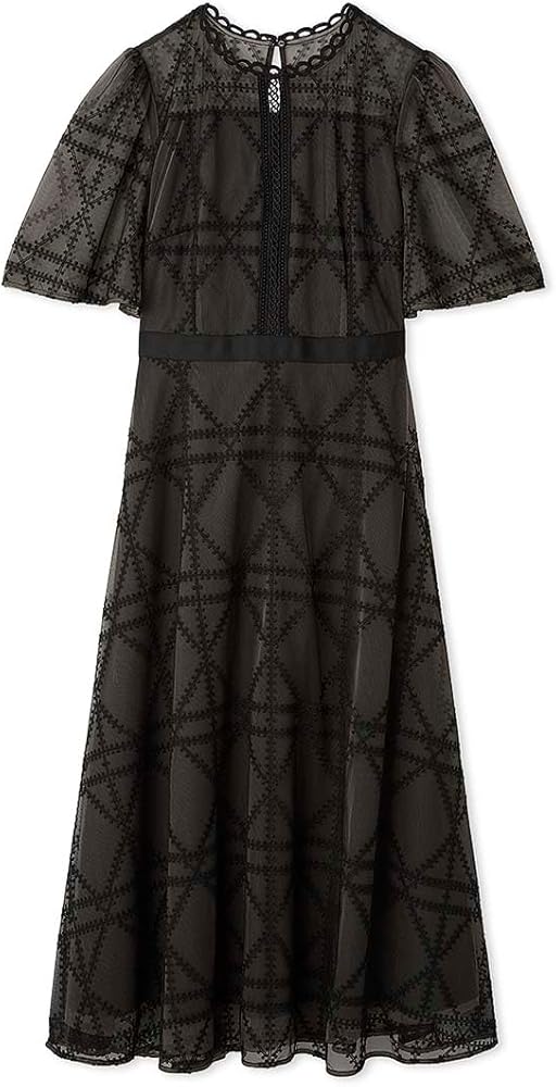 Amazon.co.jp: [セルフォード] プレイドパターンチュールドレス
