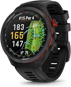 Amazon.com: Garmin Approach S70 47MM Black- Golf GPS Fitness