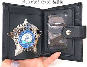 Amazon.co.jp: ポリスバッジ CPD シカゴ市警察 ディテクティブ+US