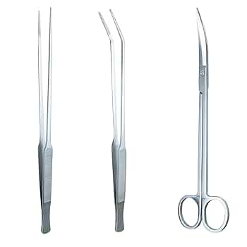 ADAトリミング ハサミ ピンセット30センチセットで1円売り切り!