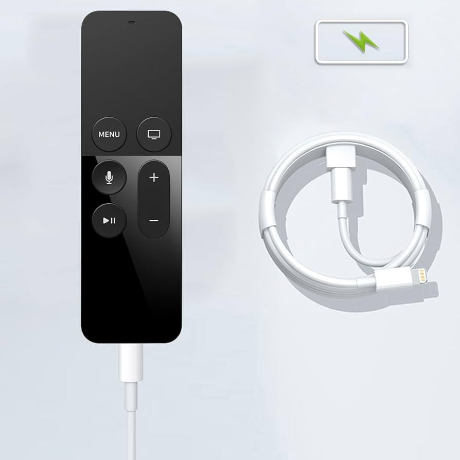 Amazon | 交換用Apple TVリモートケーブル Lightning - USB Aケーブル