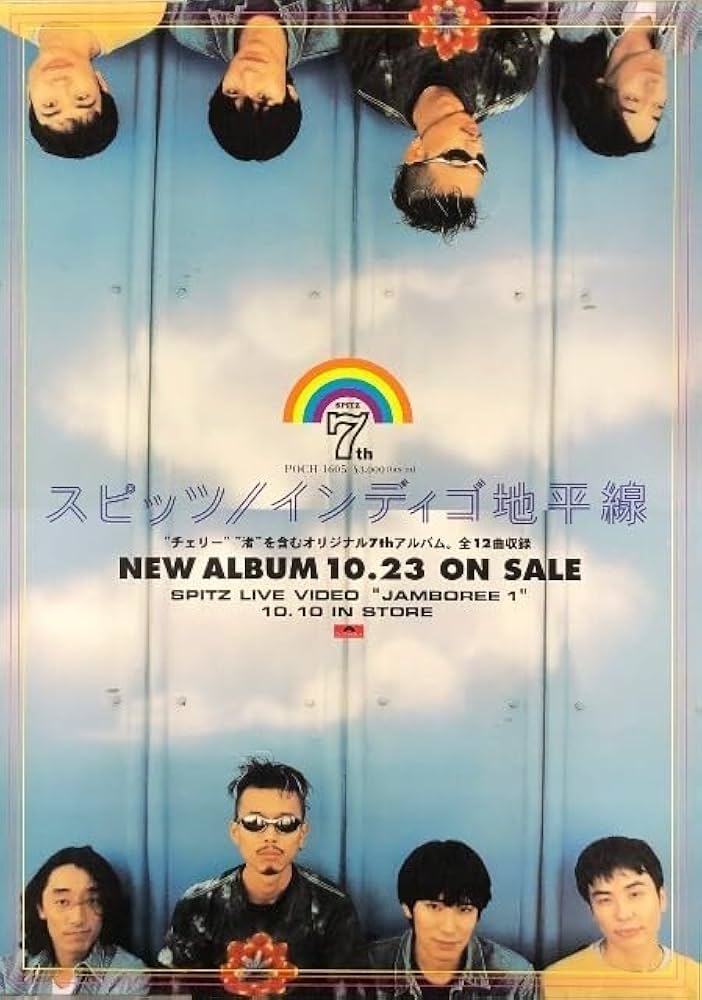 Amazon.co.jp: SPITZ スピッツ B2 告知 ポスター インディゴ地平線