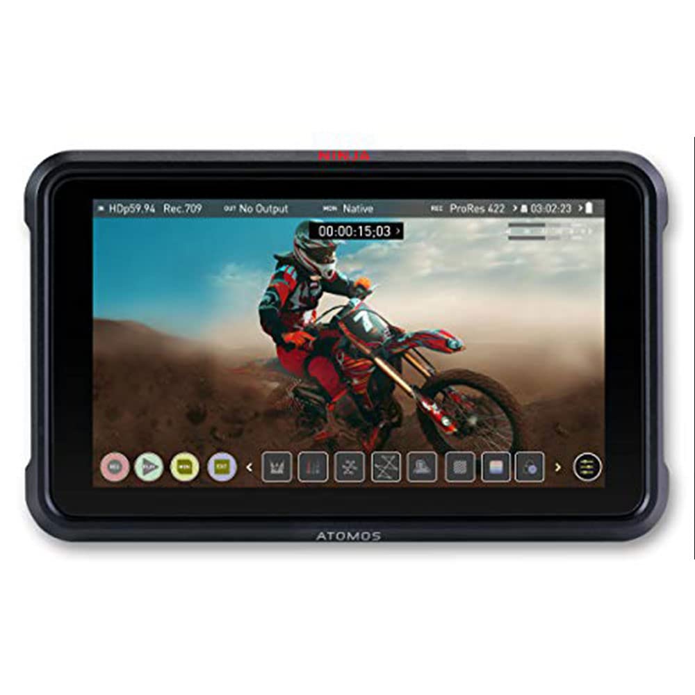 Amazon.com: Atomos Ninja V Ninja V 4Kp60 10bit HDR Daylight