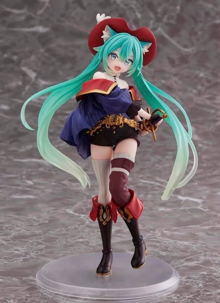 Amazon.co.jp: 初音・ミク Wonderland フィギュア 長靴を履いた猫 全1