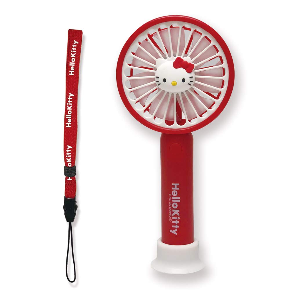 2001年 平成レトロ ハローキティ ハイビスカス トロピカル ミニ扇風機