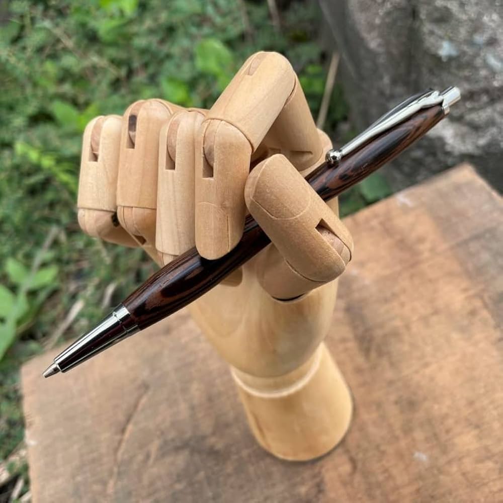 Amazon.co.jp: MUKU屋 2pice 木製シャープペンシル 0.5mm（ウェンジ