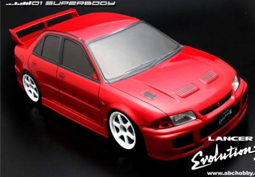 ミニッツ 三菱ランサーエボリューションX ボディ・シャシーセット