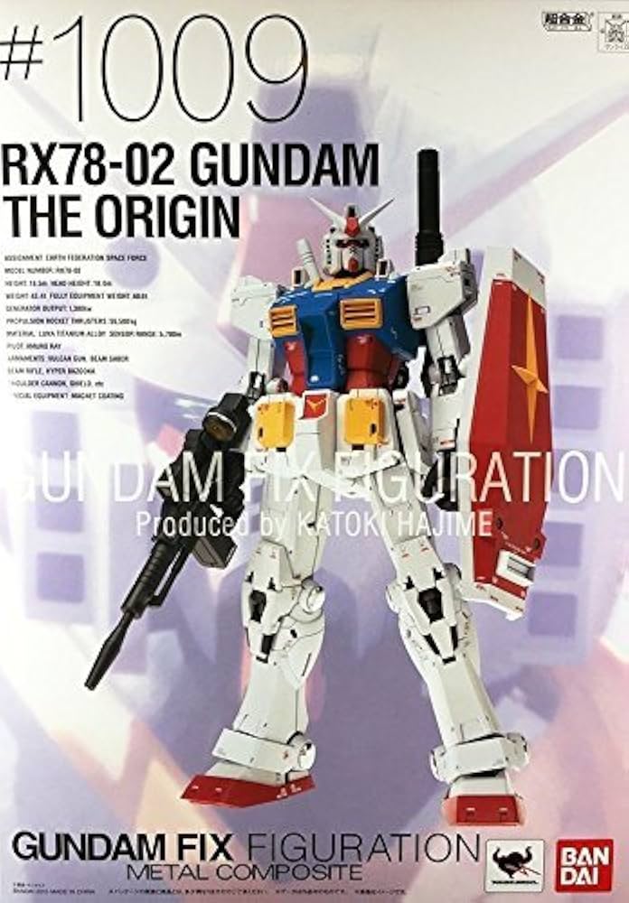 Amazon.com: TAMASHII NATIONS Bandai G.F.F.M.C RX78-02 Gundam The