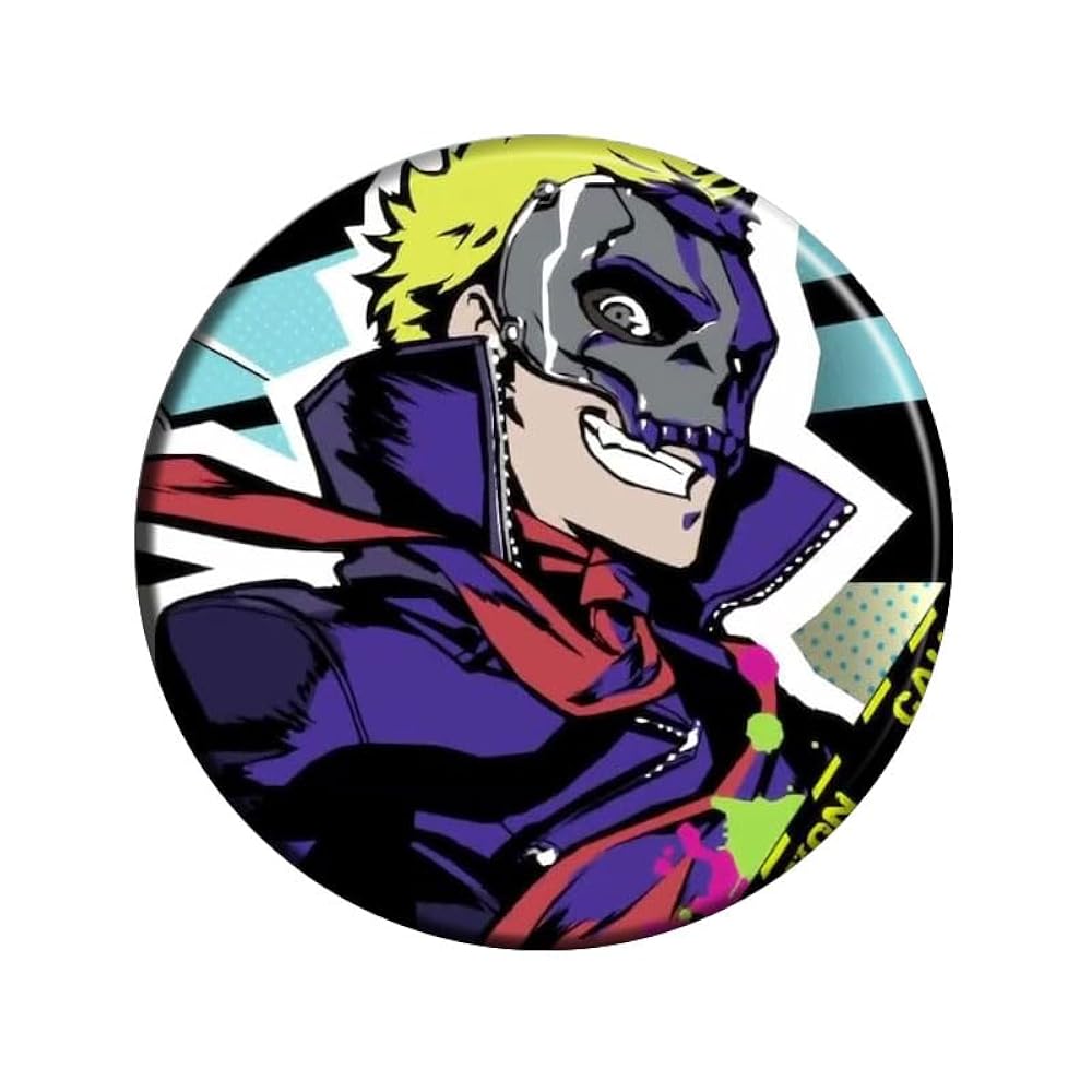 缶バッジ 喜多川祐介 フォックス ペルソナ5 ペルソナ25thフェス 大展覧会