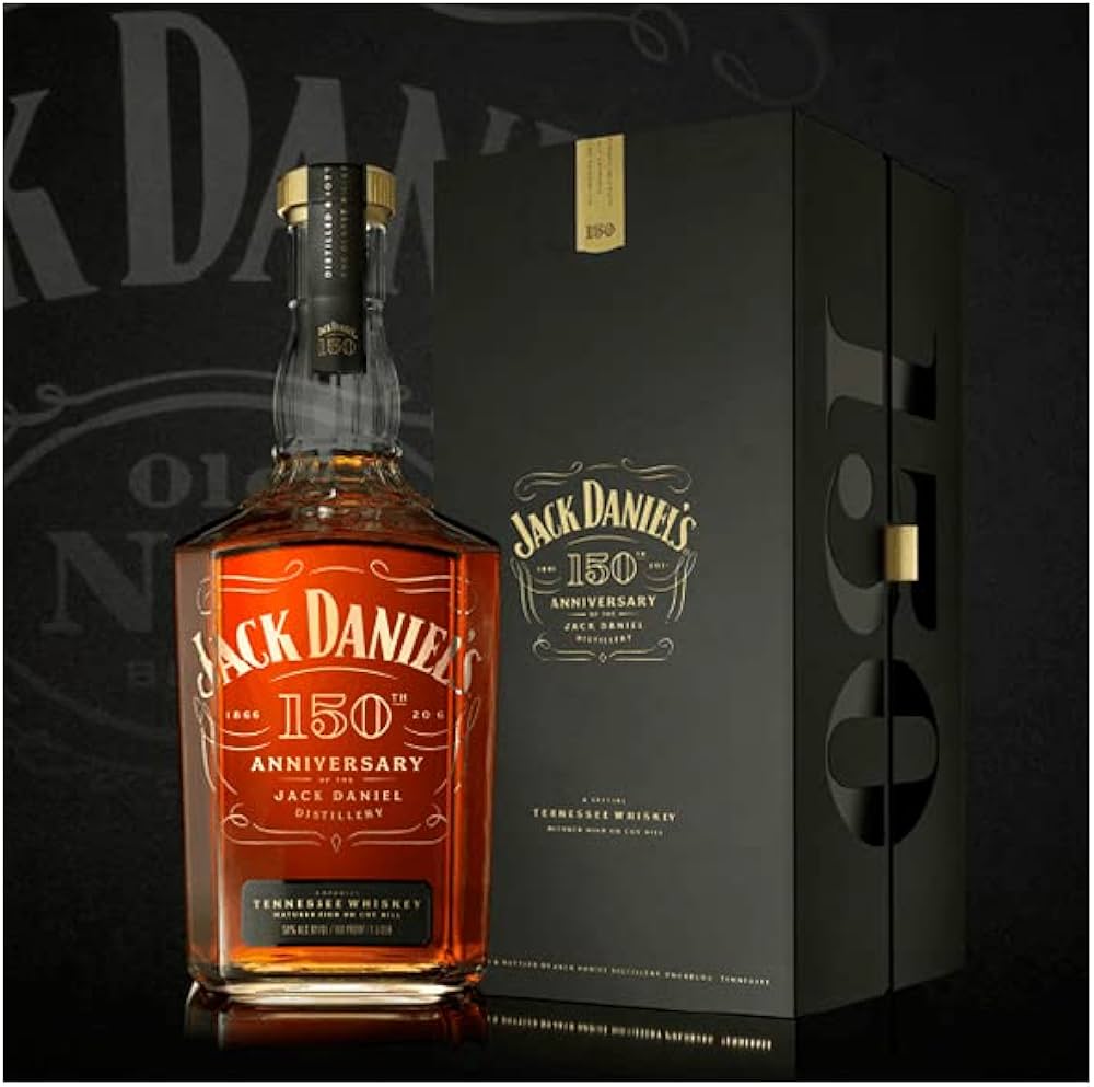 ジャックダニエル蒸留所 創業150周年メモリアルグラスボックス Amazon