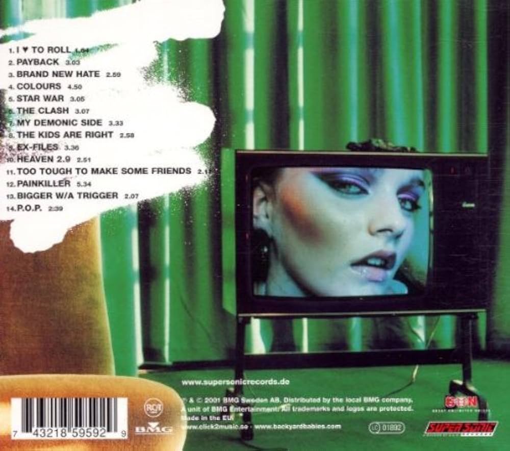 Amazon.co.jp: BACKYARD BABIES-MAKING ENEMIES IS GOOD LIM: ミュージック