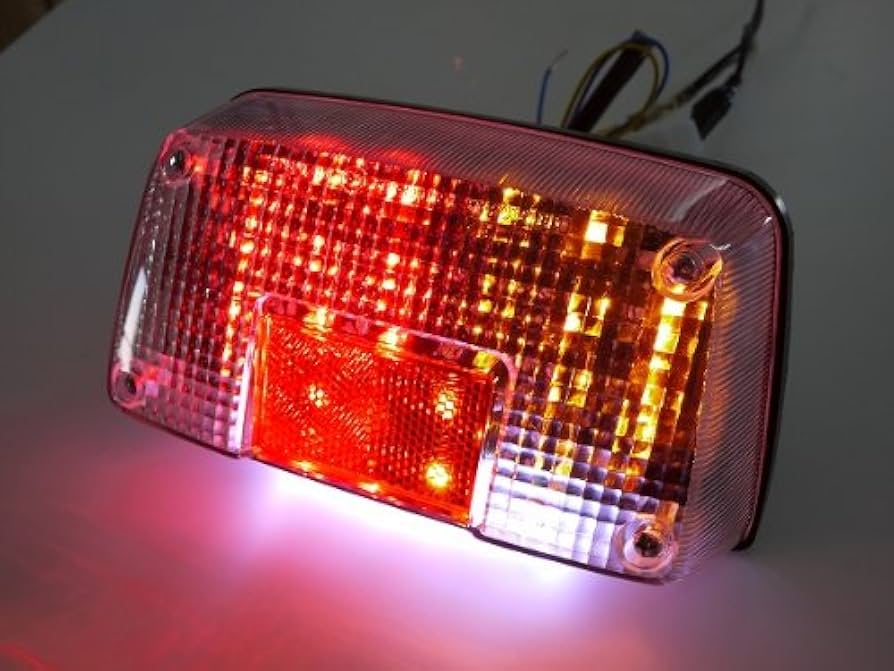 Amazon | GSX400用LEDウインカー付きテールランプ クリアレンズ