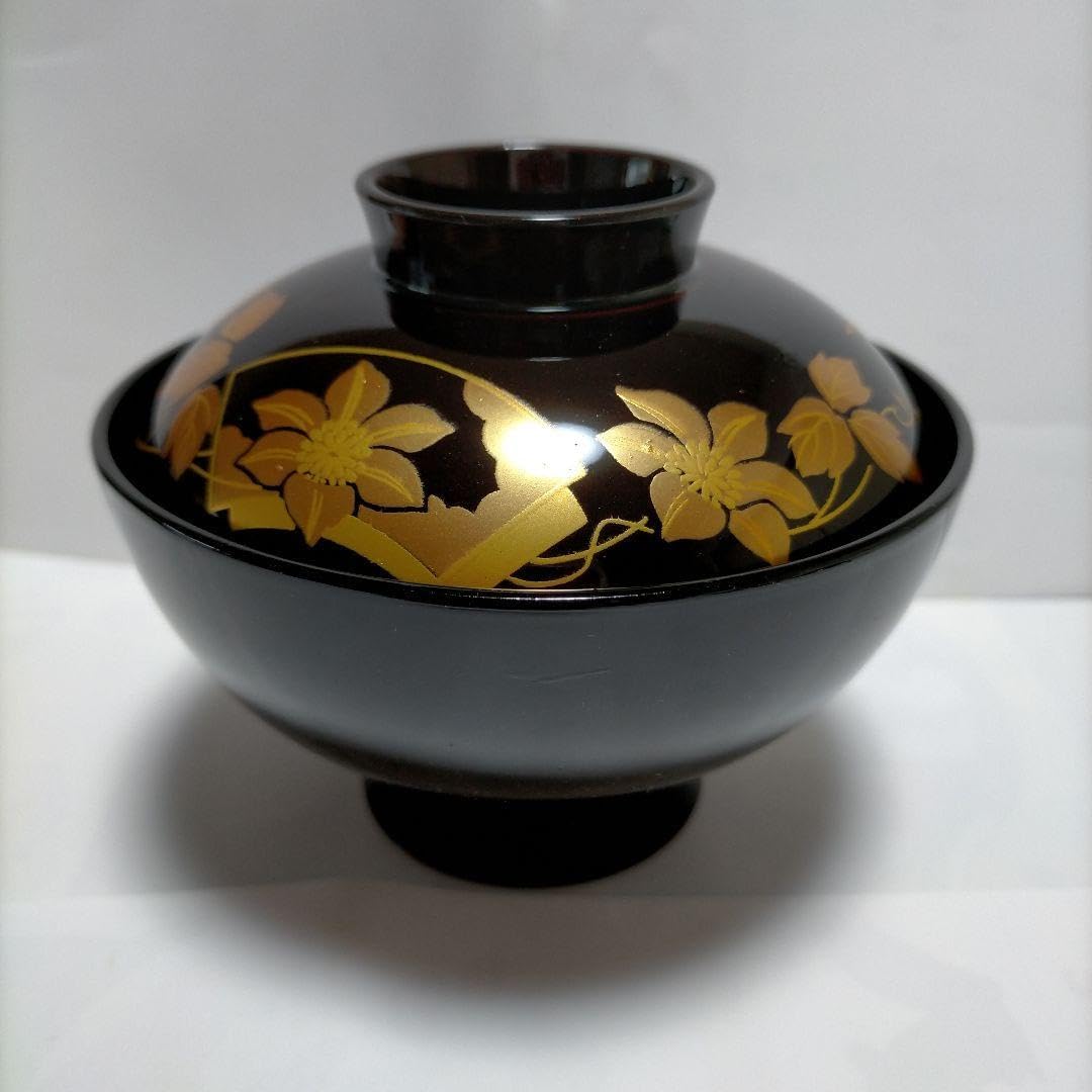 会津塗 特選漆器 御吸椀揃 竹峯 5客セット