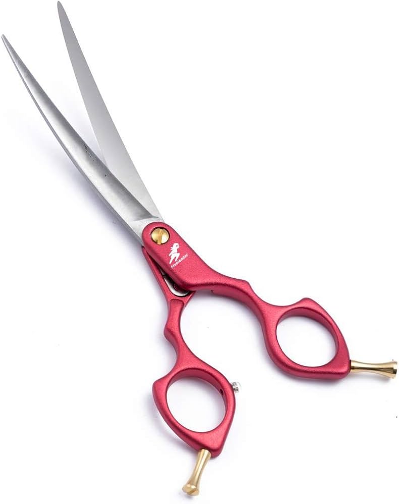 Amazon.co.jp: カーブシザー トリマー トリミング用 犬向け 6.5インチ