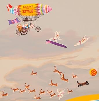 Amazon.co.jp: ヒロ・ヤマガタ そよ風に乗って インテリア 絵画 パリ