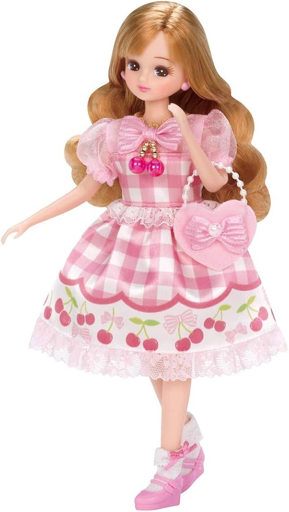 Amazon.co.jp: リカちゃん ドレス LW-10 チェリッシュピンク : おもちゃ