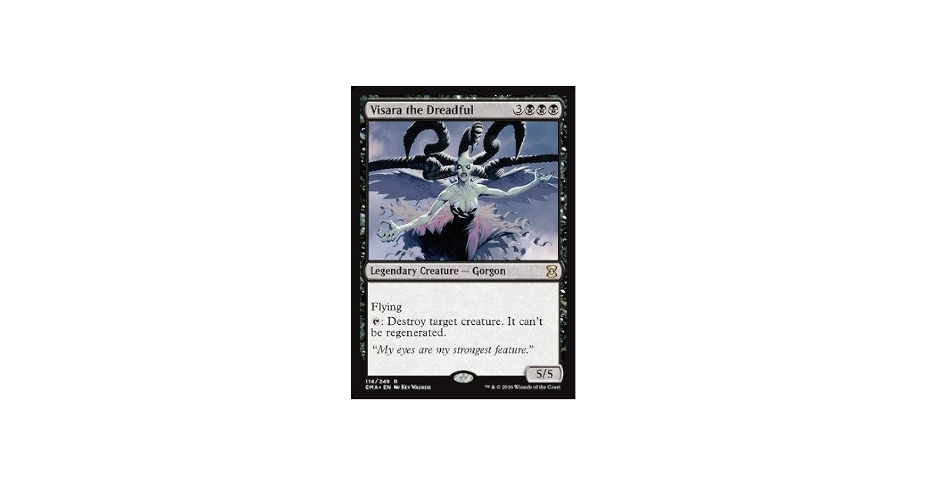 Amazon.com: Magic The Gathering - Visara The Dreadful (114/249