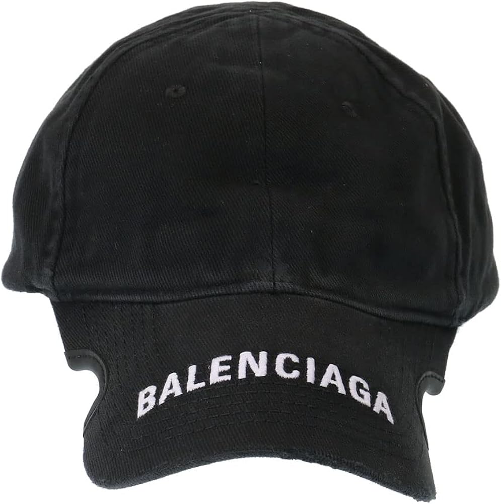 BALENCIAGA ブラック キャップ Lサイズ