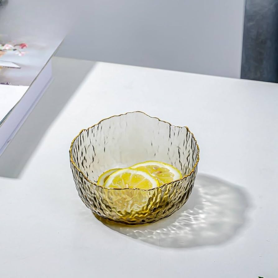 Amazon｜LBYGQ フルーツバスケット ガラス皿 クリスタルガラスフルーツ