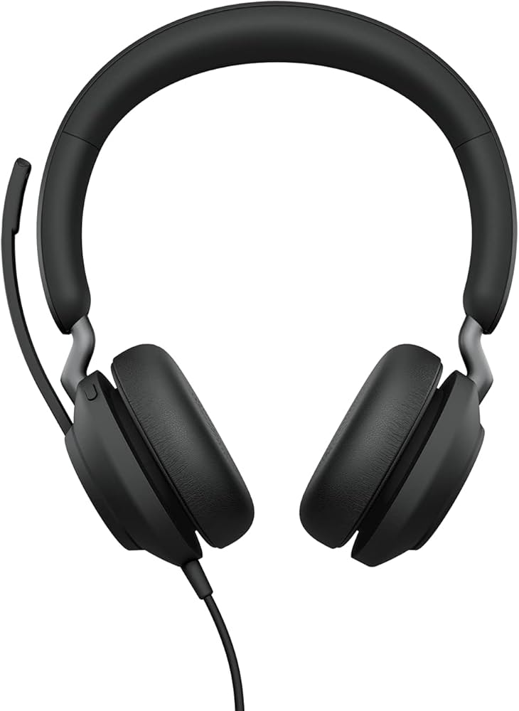 Amazon.com: Jabra Evolve2 40 PC Headset - Noise Cancelling