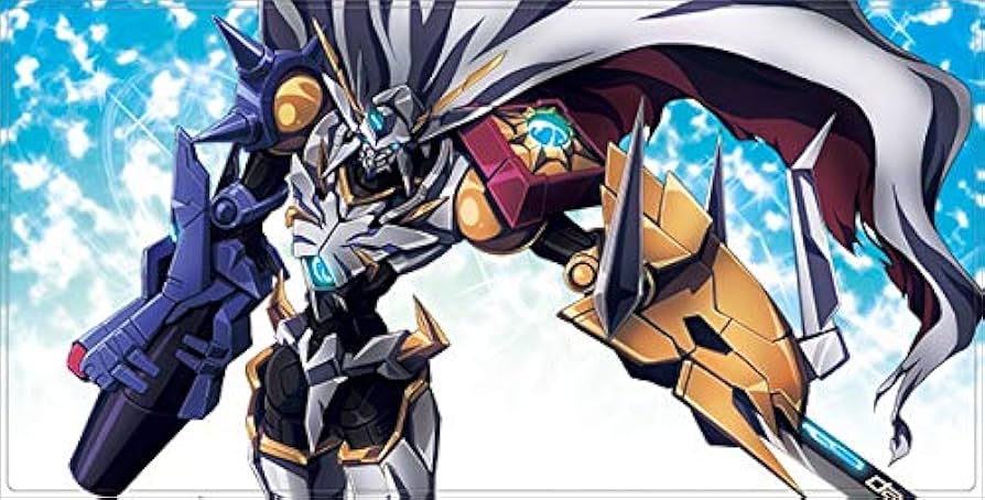 Amazon | TCGプレイマット 『デジモン/オメガモンX』 【たっかゆーき