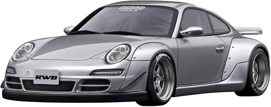 RWB997 ignition model1/18 シルバーオートサロン限定 RWB997 ignition