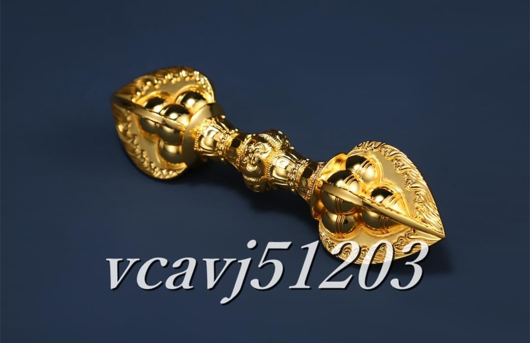 修縁堂】密教法具 真言宗 法器 宝珠杵 宝珠の炎 入蔵可