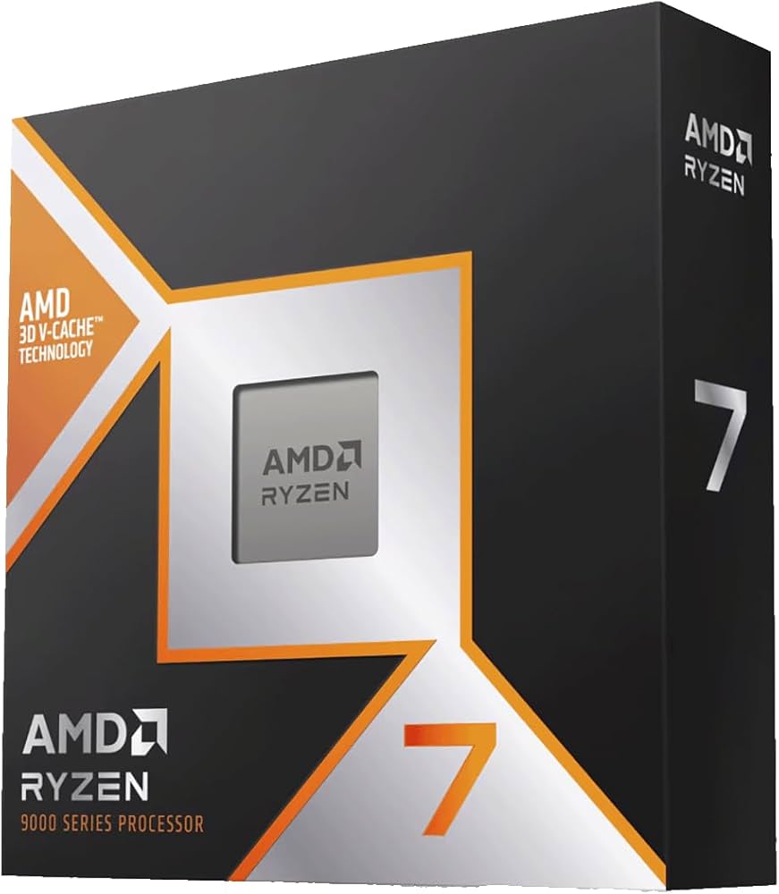 Amazon.com: AMD CPU Ryzen 7 9800X3D, without Cooler AM5, 4.7 GHz